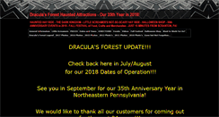 Desktop Screenshot of draculasforest.com